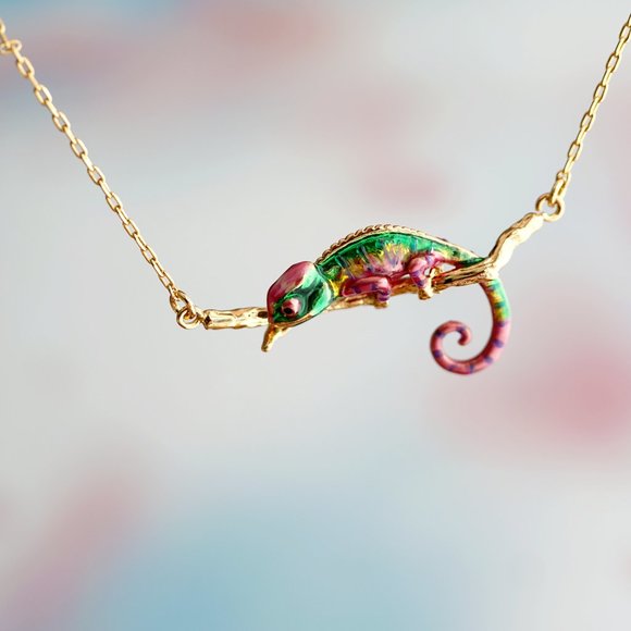 BNW Bill skinner chameleon necklace - Picture 12 of 13